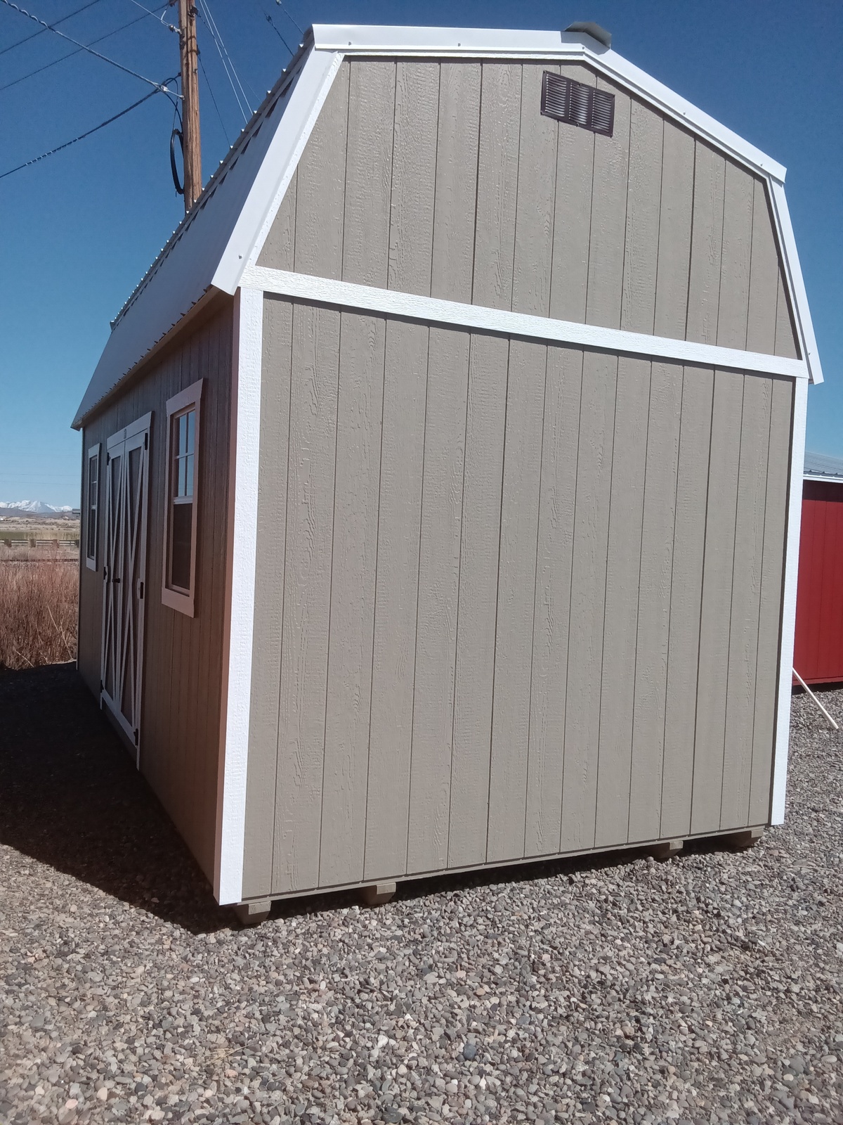 Lofted Dutch Barn - 2570