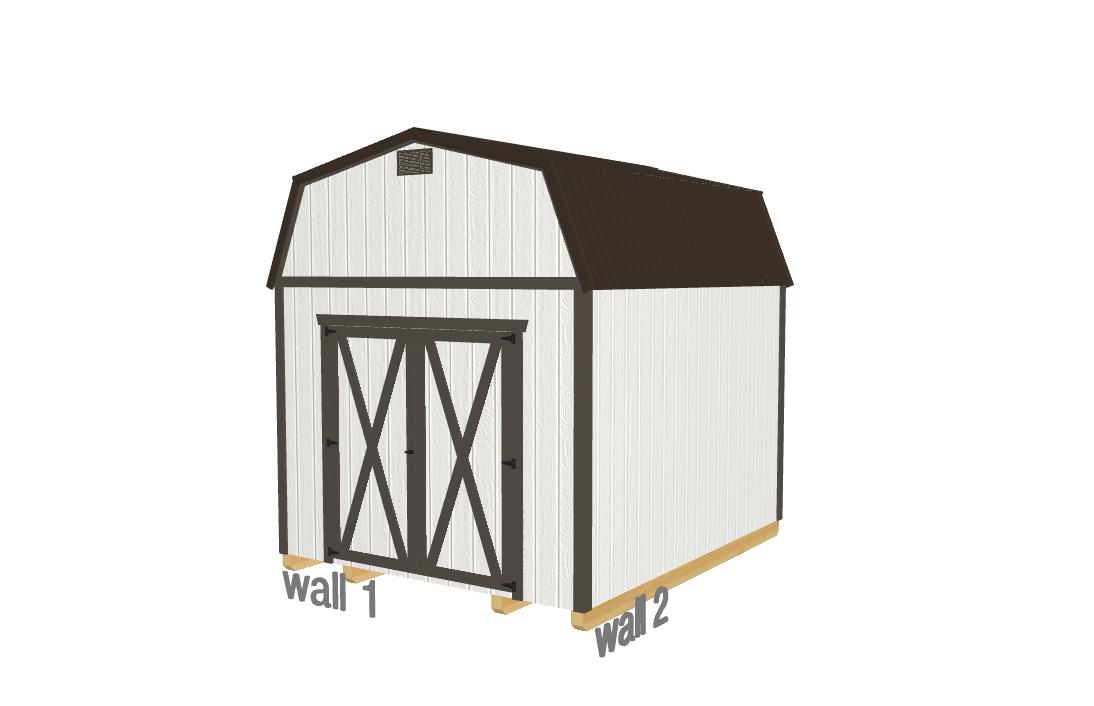 Lofted Dutch Barn - 2114