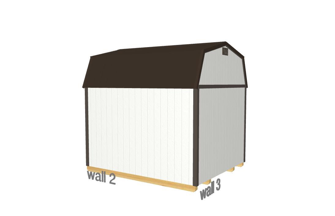 Lofted Dutch Barn - 2114