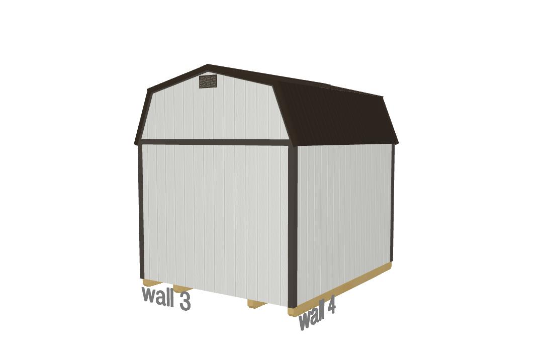 Lofted Dutch Barn - 2114