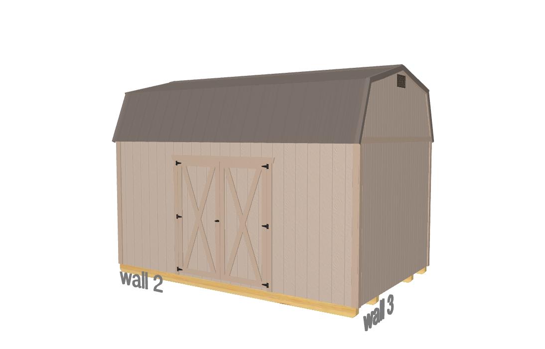 Lofted Dutch Barn - 2368