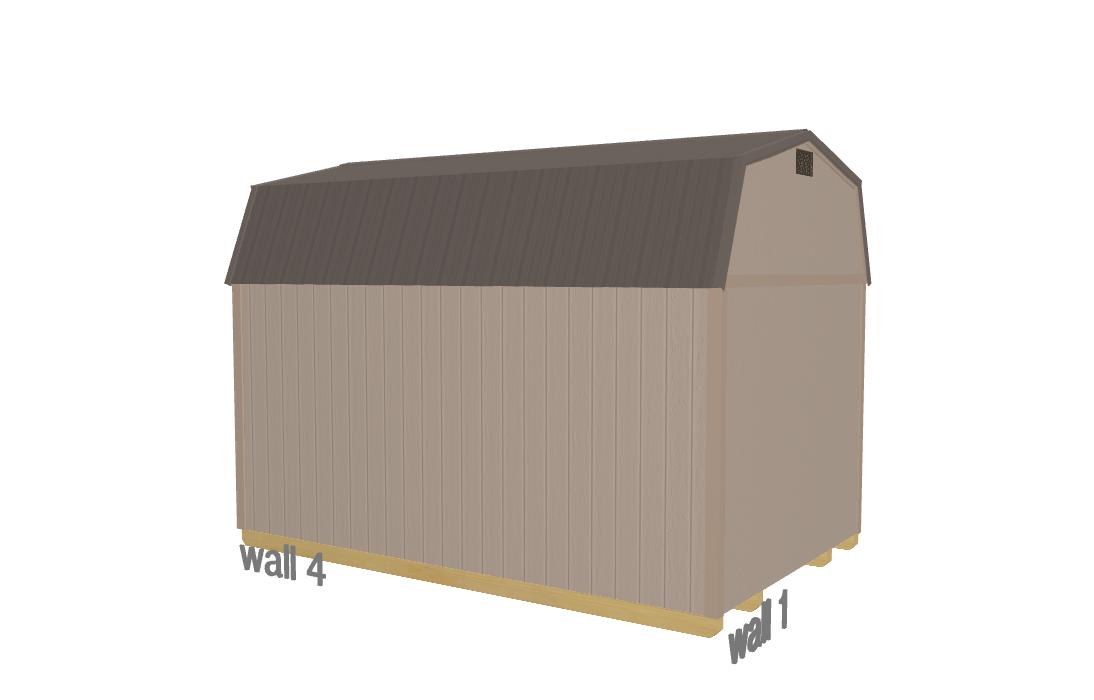 Lofted Dutch Barn - 2368