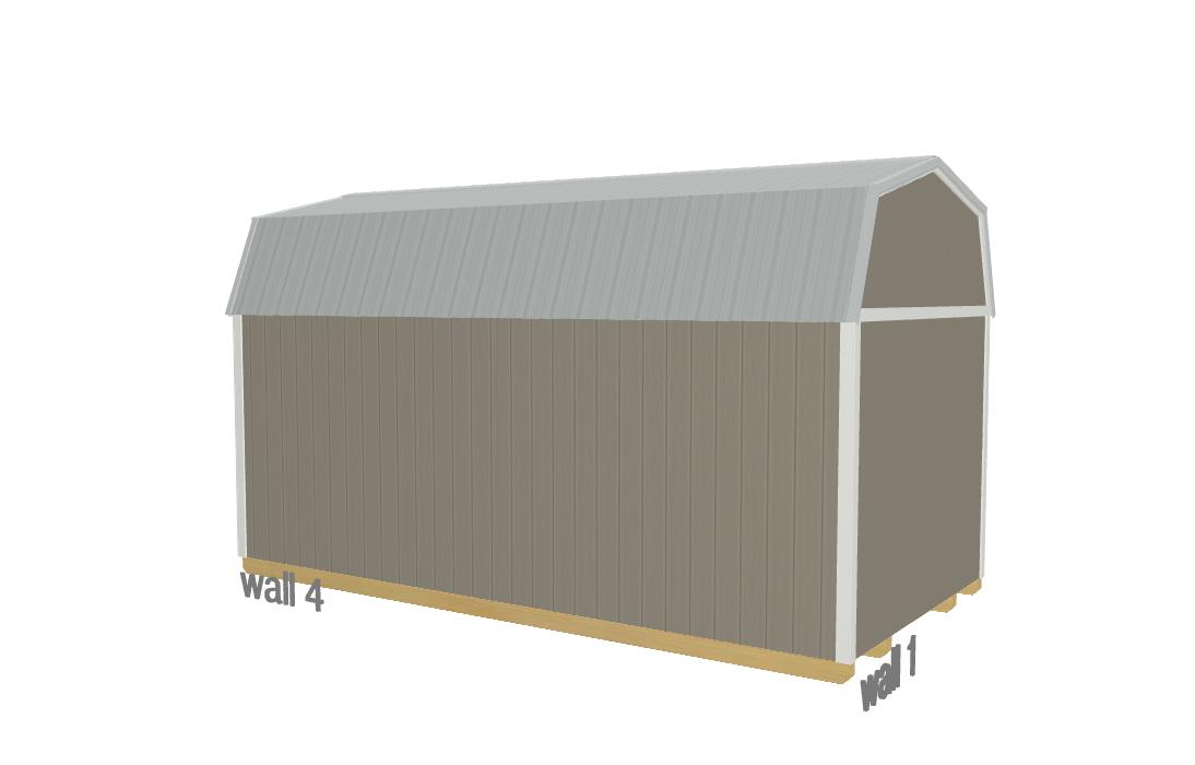 Lofted Dutch Barn - 2570