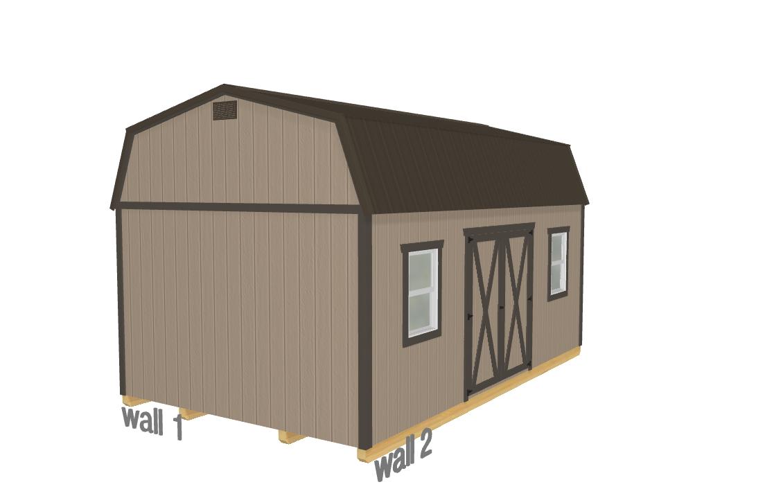 Lofted Dutch Barn - 3514