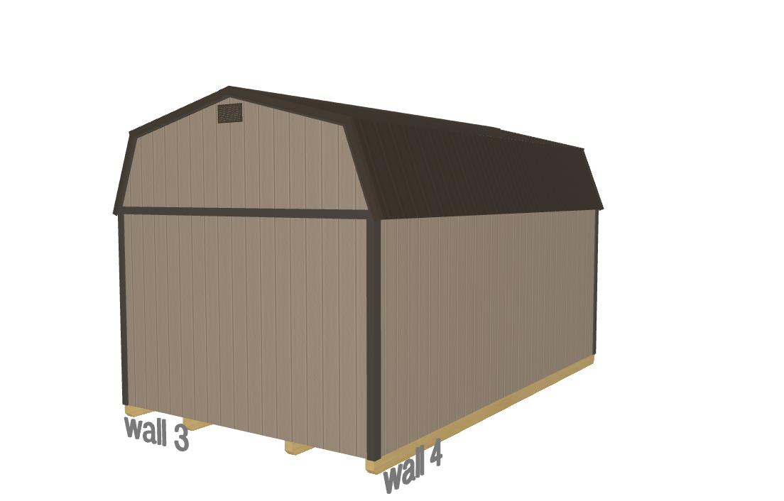 Lofted Dutch Barn - 3514