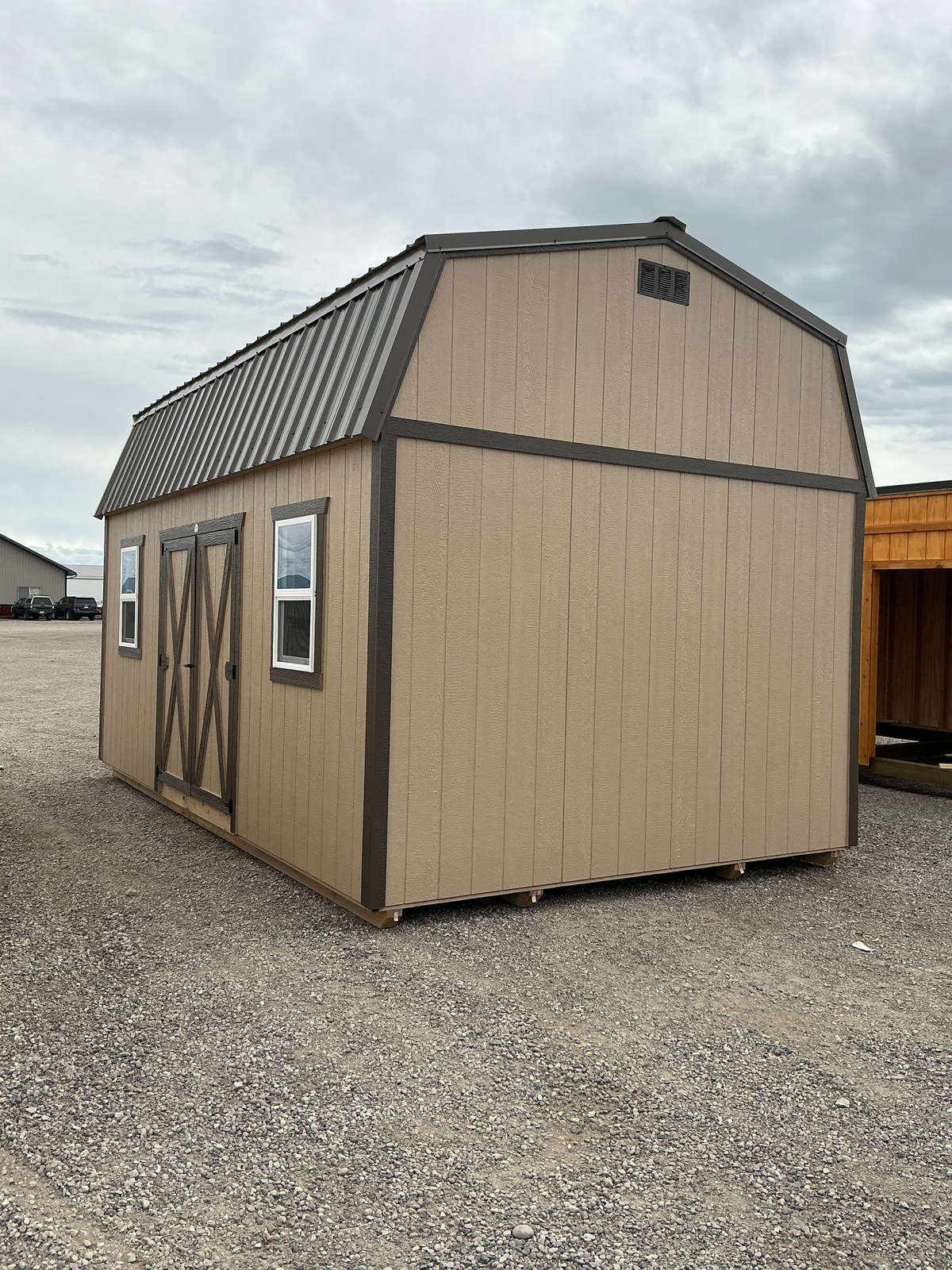 Lofted Dutch Barn - 3514